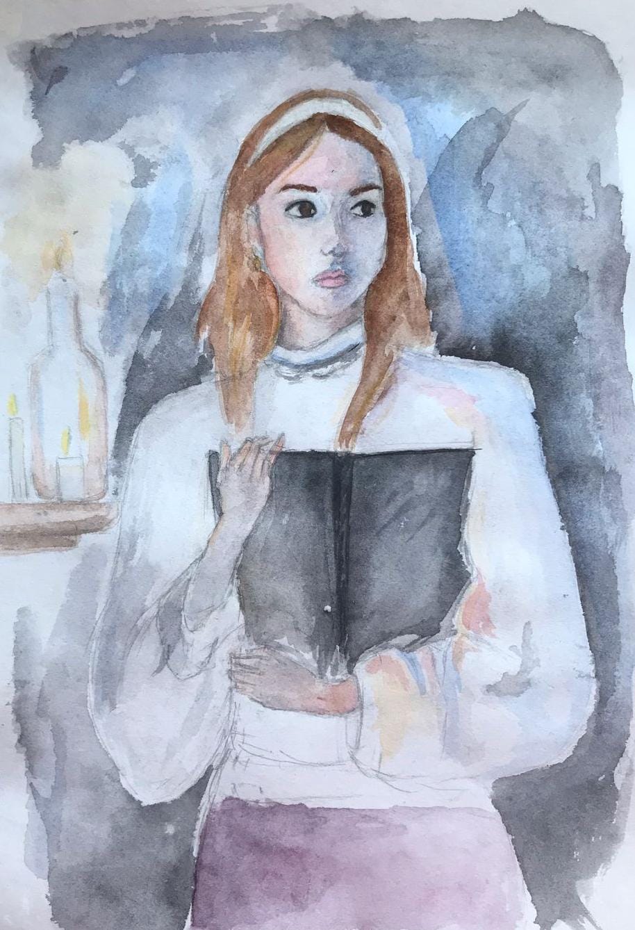 watercolor-girl
